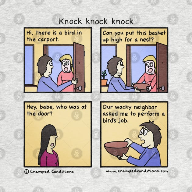 Knock knock knock by crampedconditions
